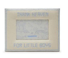 Load image into Gallery viewer, Thank Heaven 4"x6" Embroidered Photo Frame
