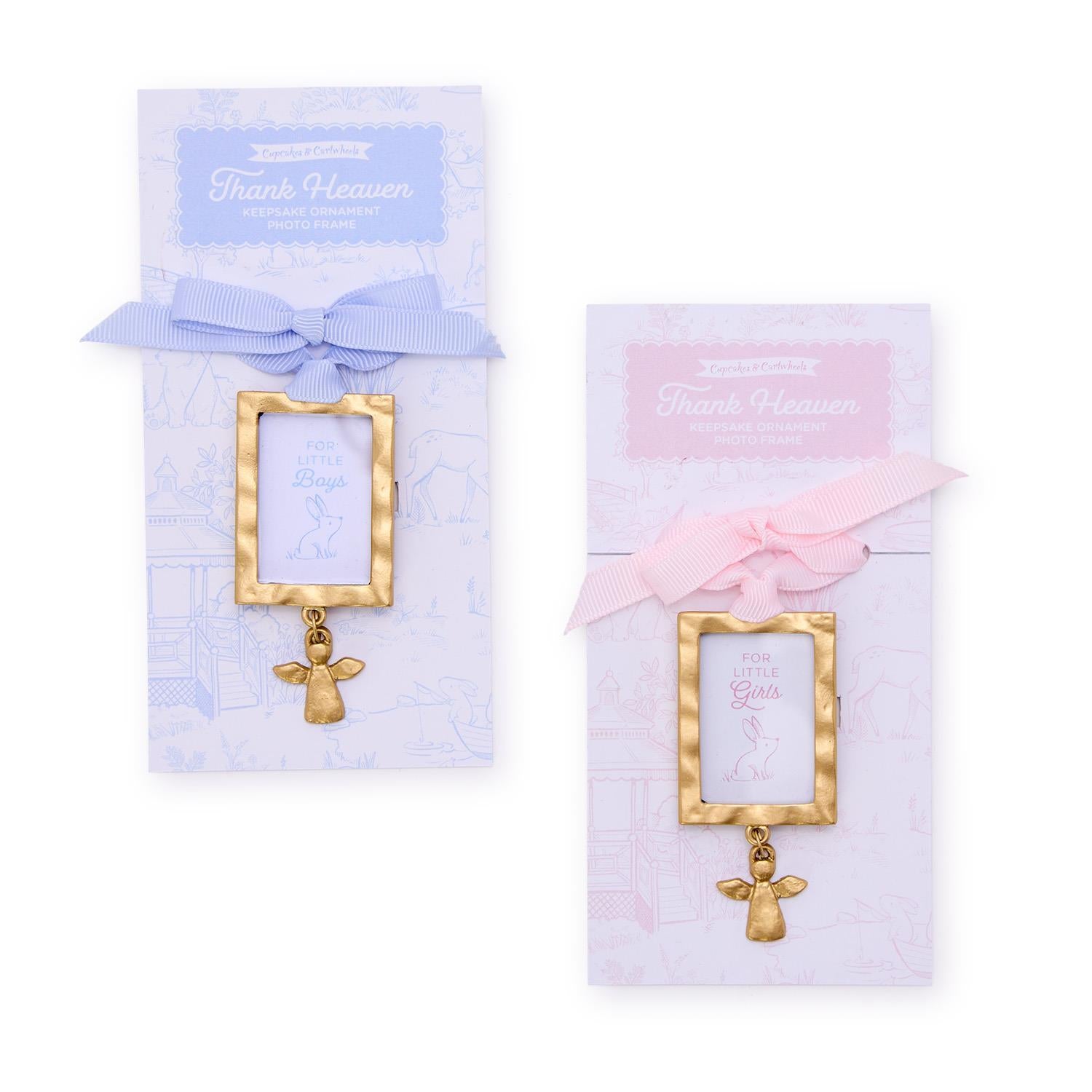 Keepsake Ornament Photo Frame w/Angel Charm – Meggie B's