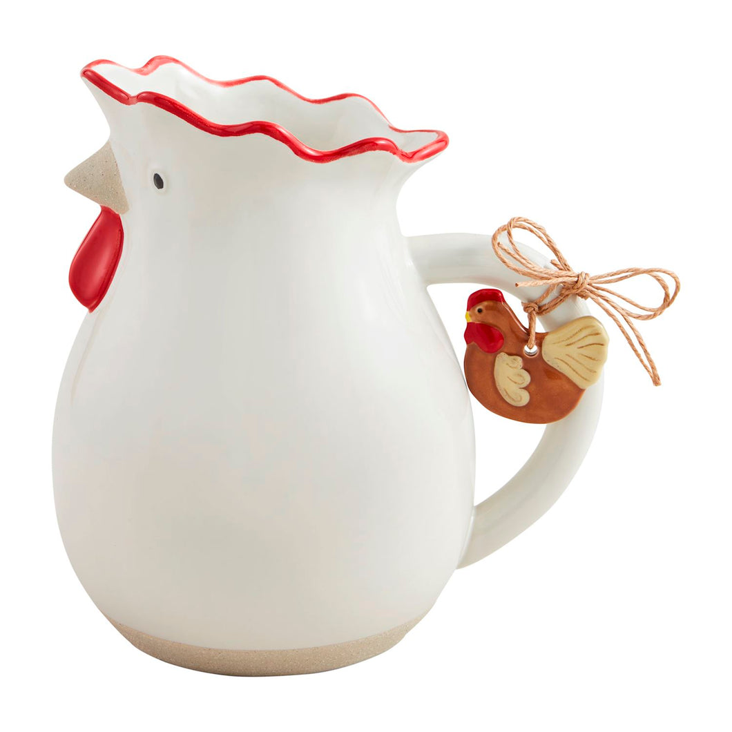 Farm Figural Rooster Pitcher