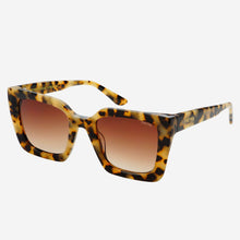Load image into Gallery viewer, Freyrs Coco Acetate Womens Square Sunglasses  : Milky Tortoise
