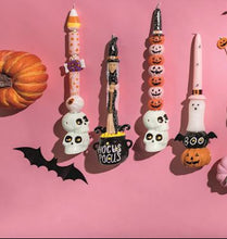 Load image into Gallery viewer, Glitter Halloween Tapers
