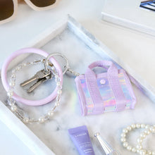 Load image into Gallery viewer, Case Mate Jelly Tote Bag Keychain Soap Bubble Bow
