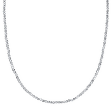 Load image into Gallery viewer, Enewton Choker Bright Silver Faceted Hematite 2mm Bead
