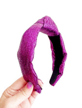 Load image into Gallery viewer, Purple Shimmer Headband
