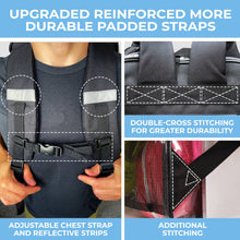 Load image into Gallery viewer, Clear Backpack XL Black
