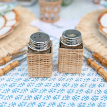 Load image into Gallery viewer, Rattan Salt &amp; Pepper Shakers
