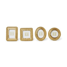 Load image into Gallery viewer, Beaded Texture Gold Photo Frame
