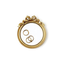 Load image into Gallery viewer, Round Mirror Trinket Tray
