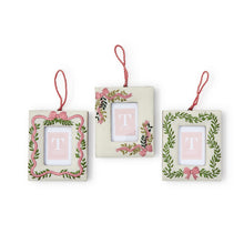 Load image into Gallery viewer, Holiday Memories Embroidered Photo Frame Ornament
