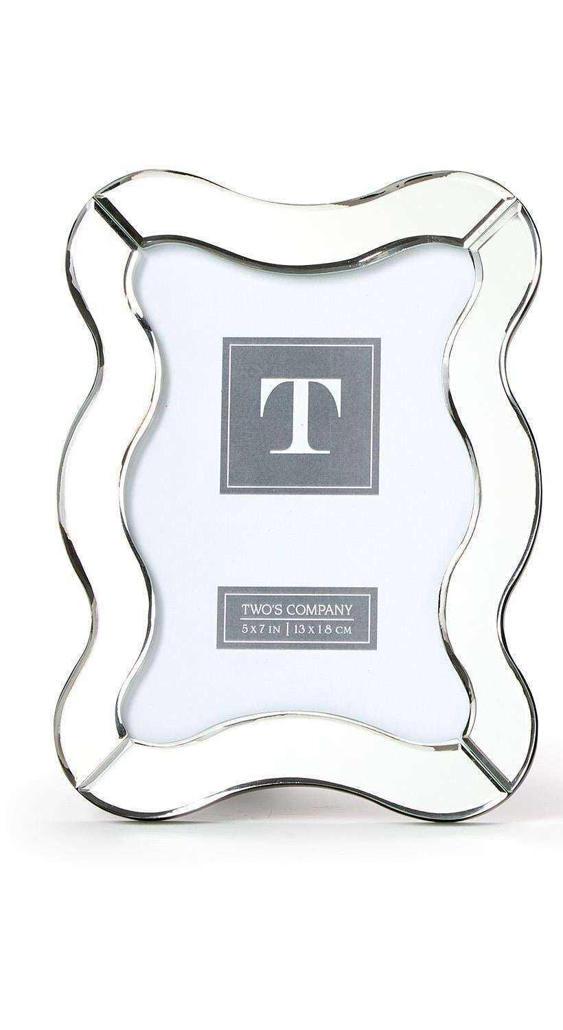 Scalloped Mirror Photo Frame - Thumbnail 3