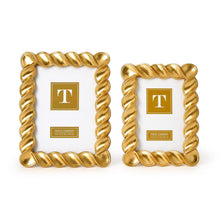 Load image into Gallery viewer, Twist Gold Leaf Frames
