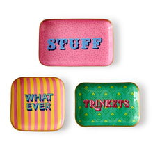 Load image into Gallery viewer, Metal Trays with Sayings

