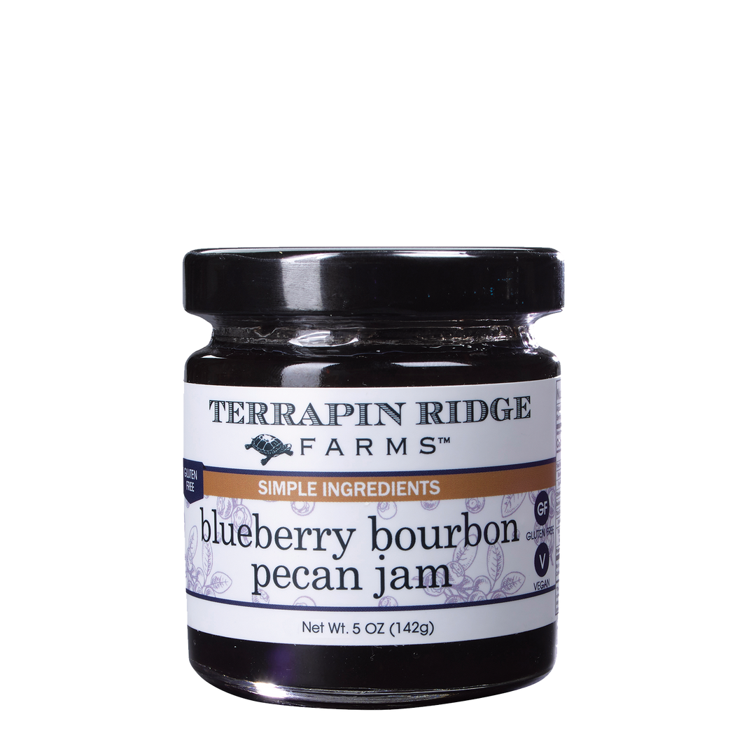 Blueberry Bourbon Pecan Jam