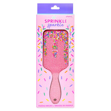 Load image into Gallery viewer, Sprinkle Sparkle Paddle Brush
