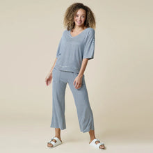 Load image into Gallery viewer, Softies Dream Relaxed V-Neck w/Capri Lounge Set

