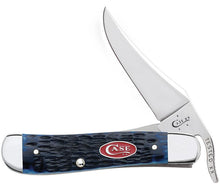 Load image into Gallery viewer, Case Navy Blue Bone Rogers Jig RussLock Knife

