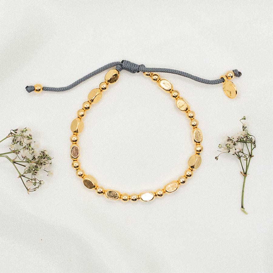 My Saint My Hero Organic Kind Morse Code Bracelet