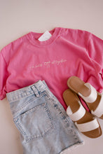 Load image into Gallery viewer, He Holds All Together Tee - Pink | Women&#39;s Christian Tee
