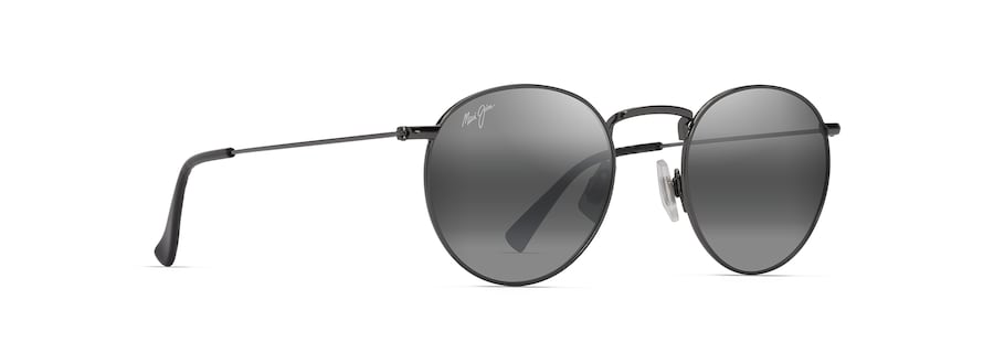 Maui Jim Grey Pūkaua Shiny Dark Ruthenium