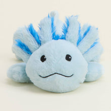 Load image into Gallery viewer, Blue Axolotl Warmies Junior
