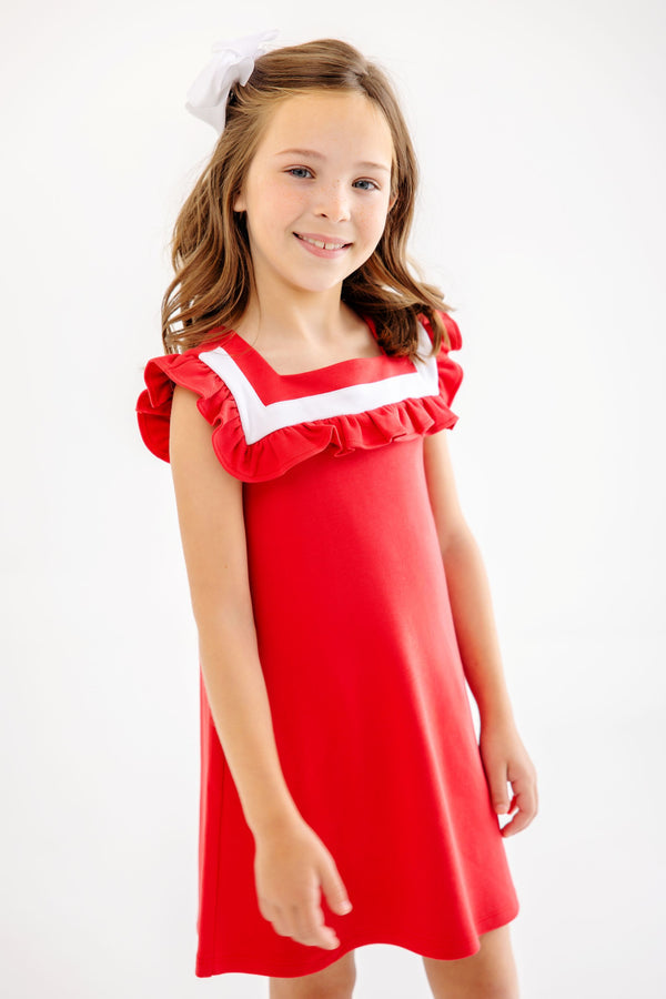 red dresses white bonnets Red, white and cute! we love seeing your sweet Memorial Day memories! #tbbcpreppypatriot #beaufortbonnet