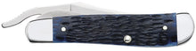 Load image into Gallery viewer, Case Navy Blue Bone Rogers Jig RussLock Knife
