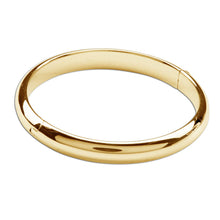 Load image into Gallery viewer, Gold Classic Bangle for Baby &amp; Kids or Women: Small 0-12m
