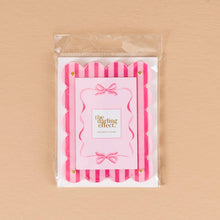 Load image into Gallery viewer, Mini Acrylic Picture Frame Magnet-Sweetheart Stripes
