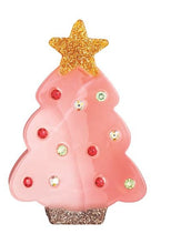 Load image into Gallery viewer, Pink Holiday Claw Clip

