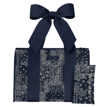 Load image into Gallery viewer, Case Mate Jelly Tote Navy Bandana Bow
