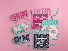 Load image into Gallery viewer, Block Print Jewelry Roll
