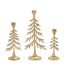 Load image into Gallery viewer, Tree Taper Candleholders/Candlesticks
