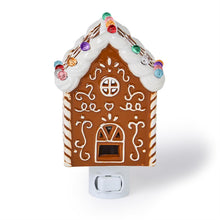 Load image into Gallery viewer, Gingerbread House Night Light
