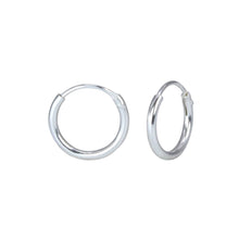 Load image into Gallery viewer, Sterling Silver Endless Hoop Earring for Babies and Kids
