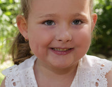 Load image into Gallery viewer, 14K Gold-Plated Endless Hoop Earring for Children and Babies
