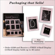 Load image into Gallery viewer, 14K Gold-Plated White Pearl Earrings with Screw Backs
