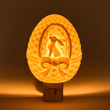 Load image into Gallery viewer, Easter Egg with Bunny Nightlight Decor
