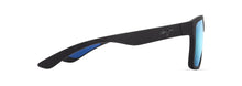 Load image into Gallery viewer, Maui Jim Blue Hawaii The Flats Matte Black w/Blue
