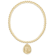 Load image into Gallery viewer, Enewton Classic Gold 3mm Bracelet Inspire America Gold Disc
