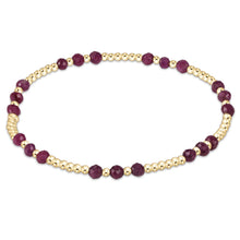 Load image into Gallery viewer, Enewton Gemstone Gold Joy Pattern 3mm Bead Bracelet
