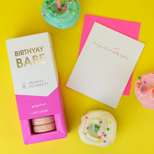 Load image into Gallery viewer, Birthyay Babe Shower Steamers - Grapefruit
