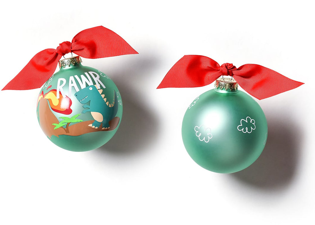 Coton Colors Dinosaur Ornament