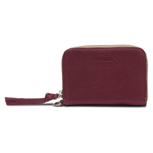 Load image into Gallery viewer, Consuela Plum Zippy Wallet
