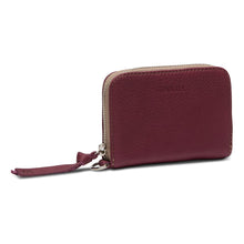 Load image into Gallery viewer, Consuela Plum Zippy Wallet
