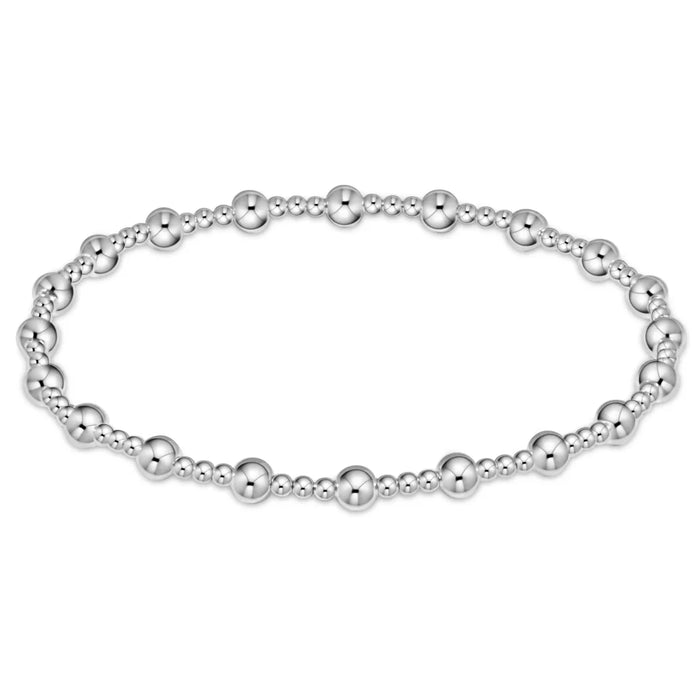 Enewton Extends Classic Sincerity Pattern Bead Bracelet Sterling Silver