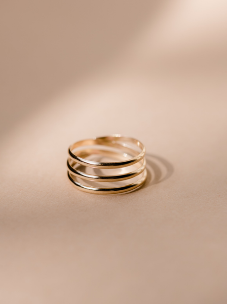 Able Contour Ring Gold Filled