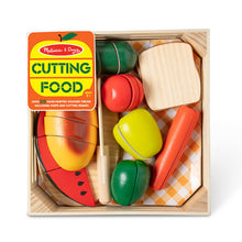 Load image into Gallery viewer, Melissa &amp; Doug Wood Cutting Food
