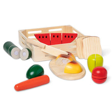 Load image into Gallery viewer, Melissa &amp; Doug Wood Cutting Food
