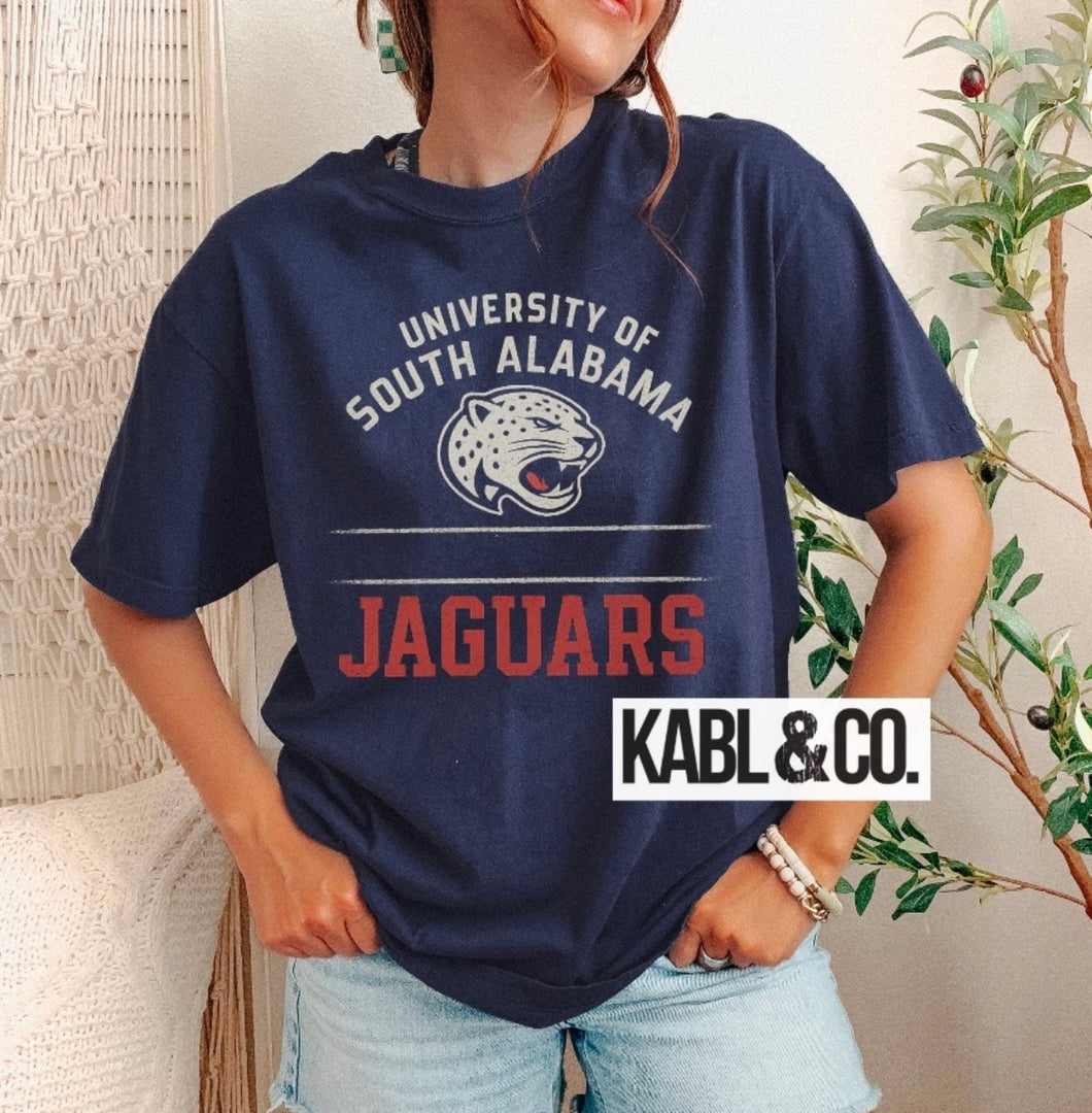 South Alabama Original Navy Tee