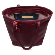 Load image into Gallery viewer, Consuela Plum Daily Tote
